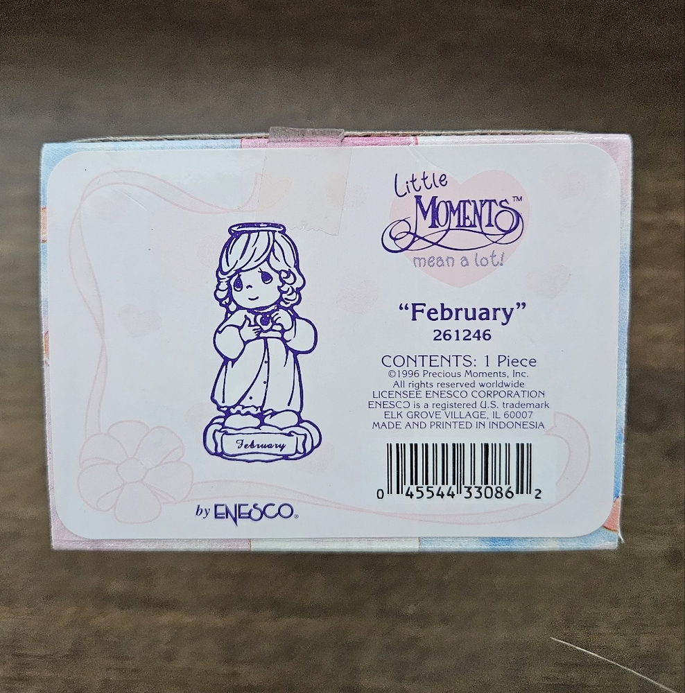 Precious Moments February Angel Figurine - Picture 5 of 6